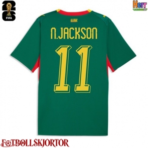 Senegal Nicolas Jackson #11 Bortatröja VM 2026 Kortärmad